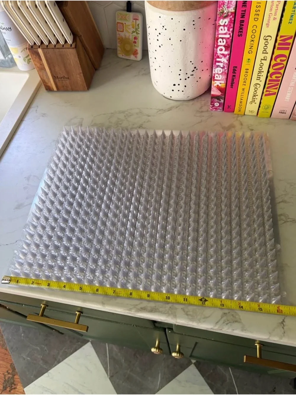 Amazon 10 Clear Scat Mats for Cats
